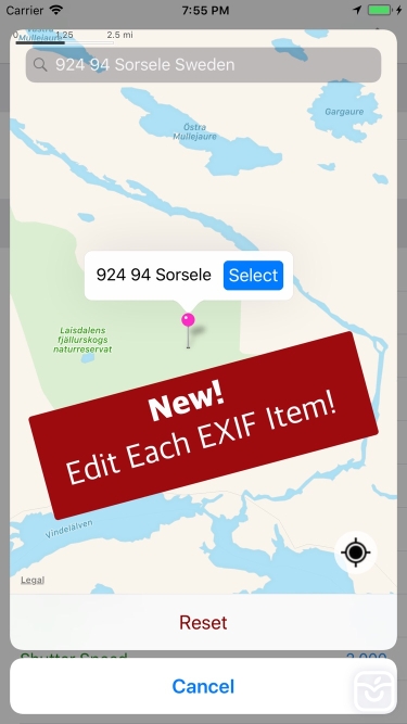 تصاویر EXIF - Editor & Extension