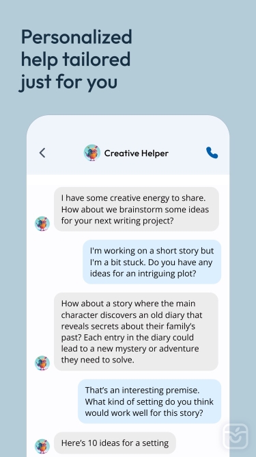 تصاویر Character AI: Chat, Talk, Text ++