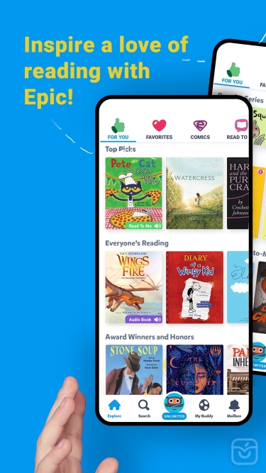 تصاویر Epic - Kids' Books & Reading