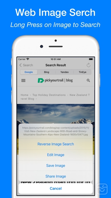 تصاویر Reverse Image Search App ++