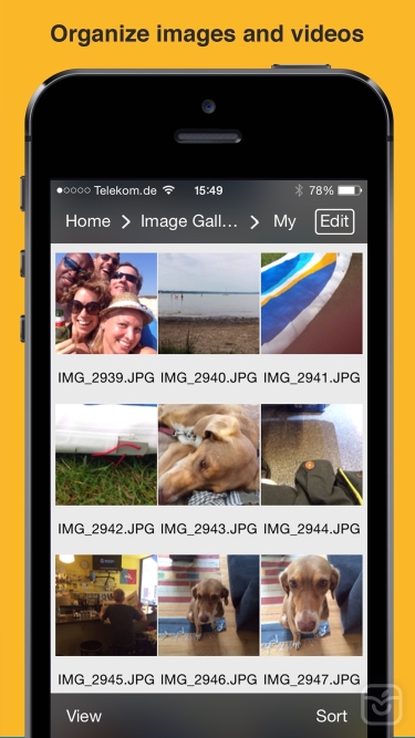 تصاویر File Manager App