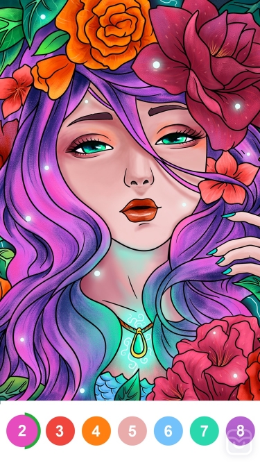 تصاویر Paint by Number Coloring Games