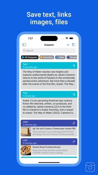 تصاویر Pycopaste: Clipboard Manager ++