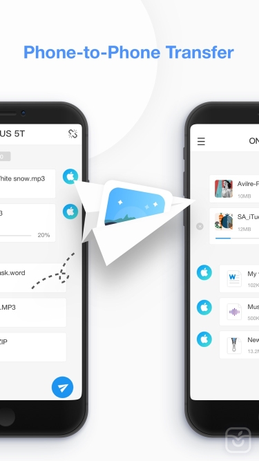 تصاویر AnyTrans: Send Files Anywhere