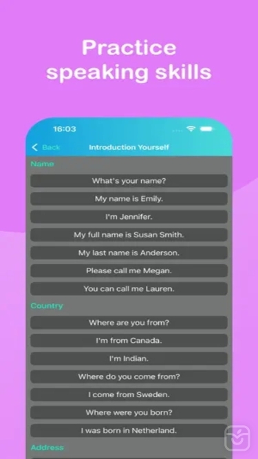 تصاویر English Conversation Practice