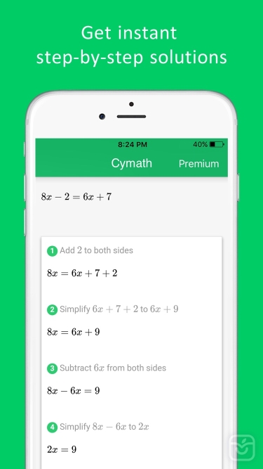 تصاویر Cymath - Math Problem Solver