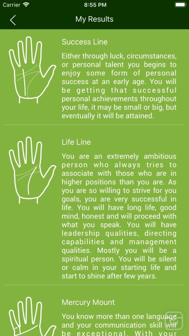 تصاویر PALM READER The Fortune Teller