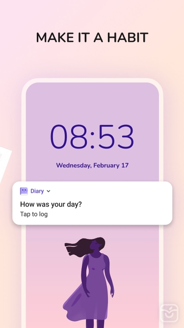 تصاویر Diary with Lock: Daily Journal ++