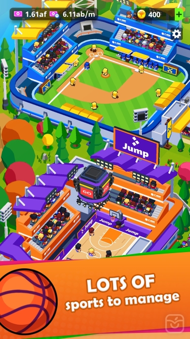 تصاویر Sports City Tycoon: Idle Game ++