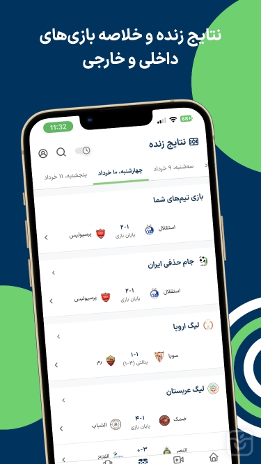 تصاویر فوتبال ۳۶۰