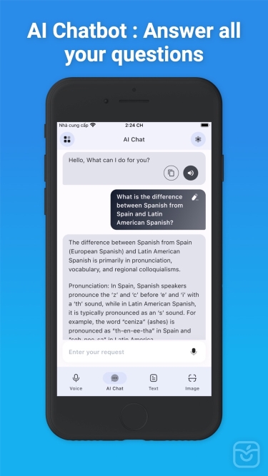 تصاویر Voice Translator & AI Chat ++