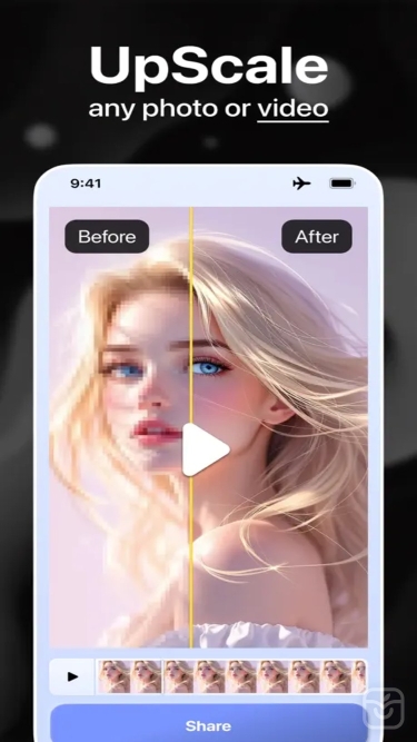 تصاویر Enhance Image Quality, UpScale++| آنلاک شده