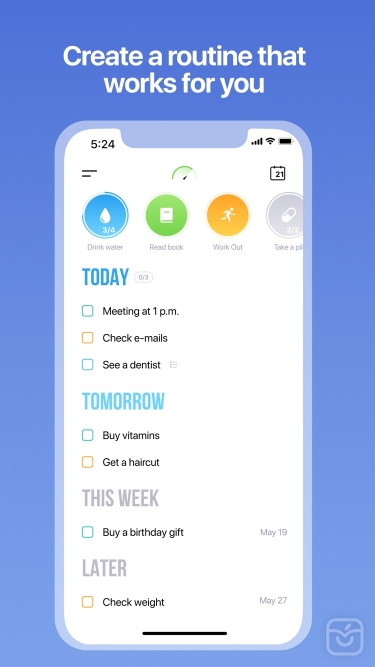 تصاویر Daily Planner — Task Checklist ++