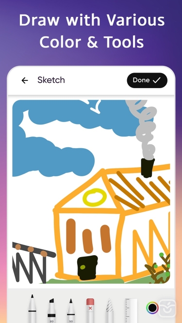تصاویر DrawAI : Sketch to AI Art ++