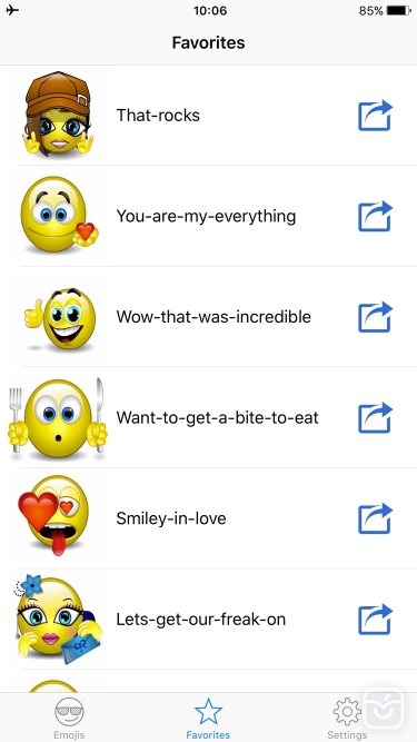 تصاویر Talking Emojis for Texting