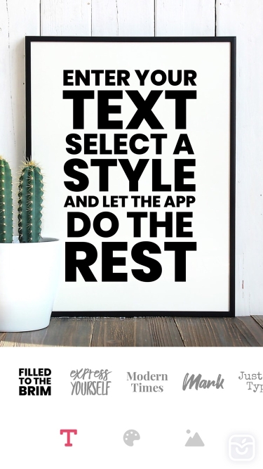 تصاویر Text Art: Poster & Quote Maker