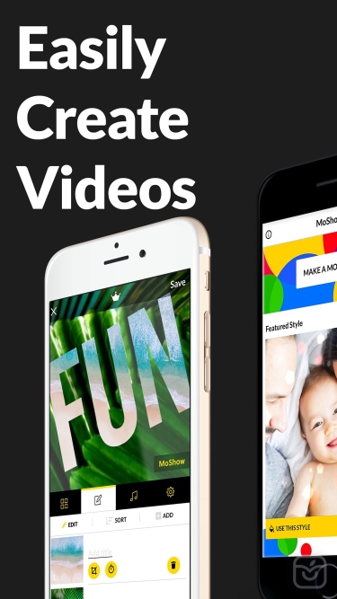 تصاویر MoShow Slideshow Photo & Video
