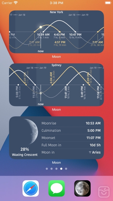 تصاویر Moon Phases and Lunar Calendar