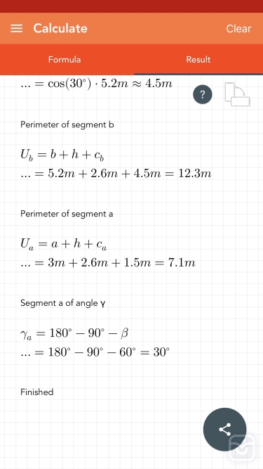 تصاویر Solve Right Triangle Pro
