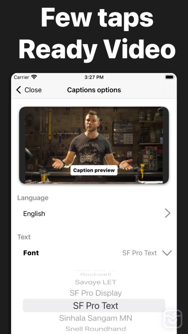 تصاویر  CaptionMe automatic subtitles ++