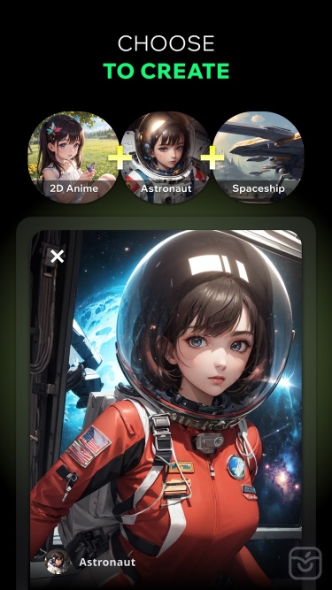 تصاویر Spellai - AI Art Maker