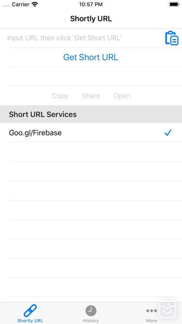 تصاویر Shortly URL