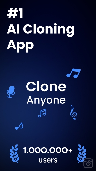 تصاویر Voice & Face Cloning: Clony AI ++