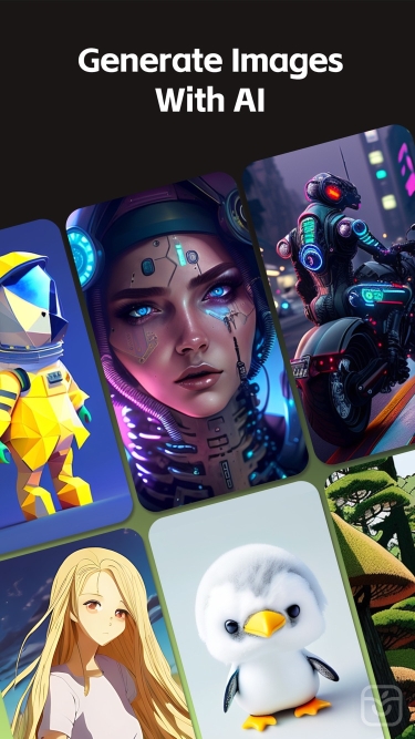 تصاویر AI Art Generator - GoArt ++