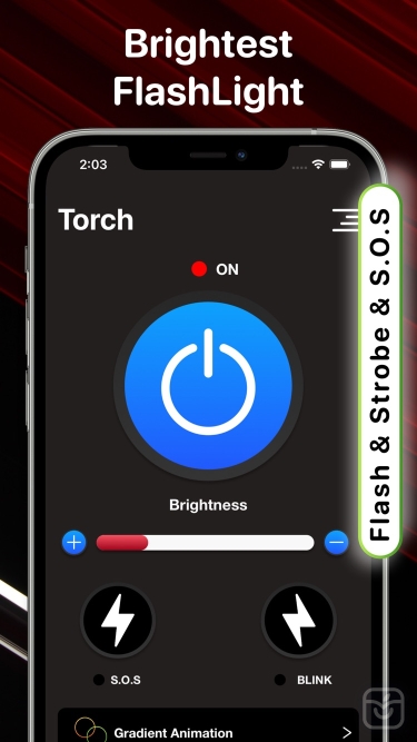 تصاویر FlashLight - TorchLight Widget