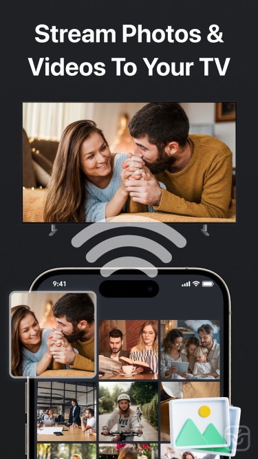 تصاویر Smart View ™ - TV Cast