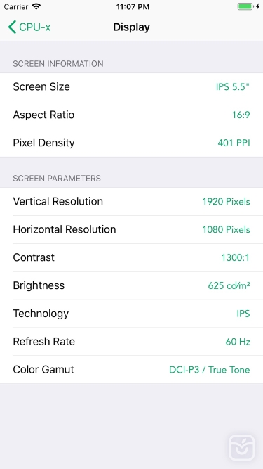 تصاویر CPU-X ++