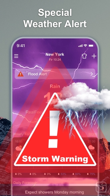 تصاویر Weather Forecast, Radar Alert