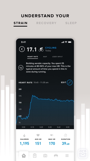 تصاویر WHOOP Performance Optimization