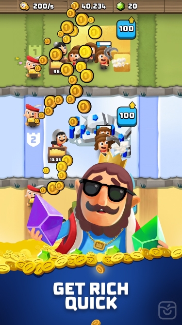 تصاویر King Royale : Idle Tycoon ++