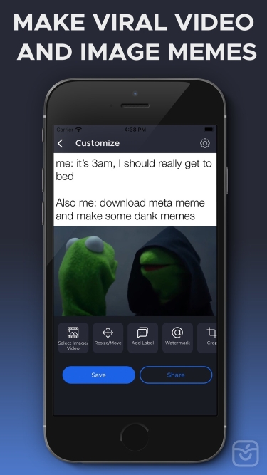 تصاویر Meta Meme: Video/Image Maker ++