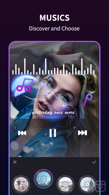 تصاویر Mivo - Music Video Maker