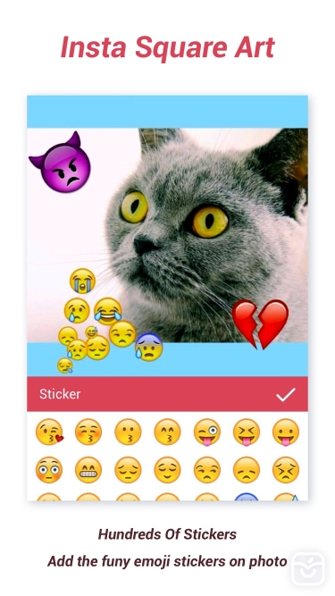 تصاویر Insta Square Art Photo Editor