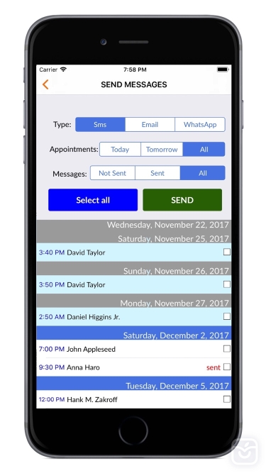 تصاویر Sms Planner - Send your SMS