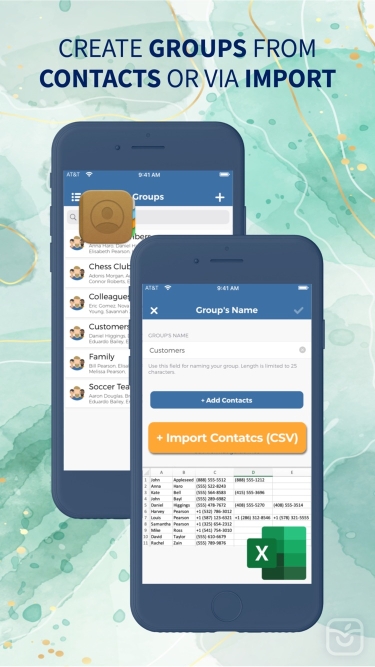 تصاویر Group Text | Mass Text message