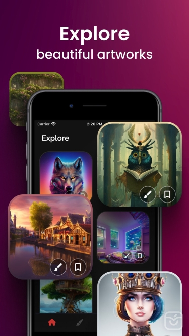 تصاویر Idealize : AI Art Generator