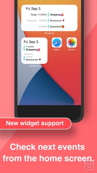 تصاویر Simple Calendar - SimpleCal