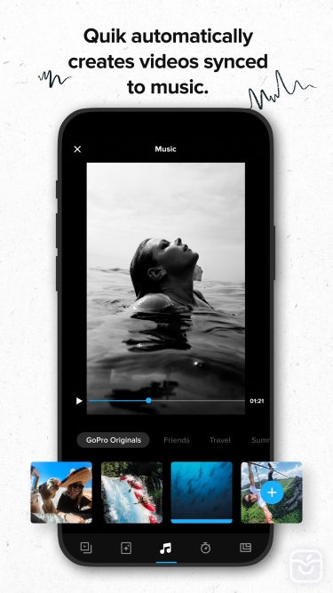 تصاویر GoPro Quik: Video Editor