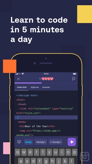 تصاویر Mimo: Learn Coding ++ | آنلاک‌شده