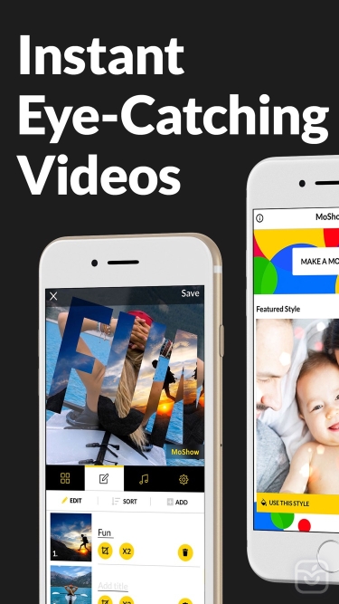 تصاویر MoShow Slideshow Photo & Video