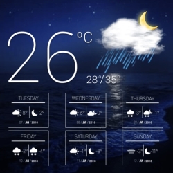 لوگو Accurate Weather forecast &map