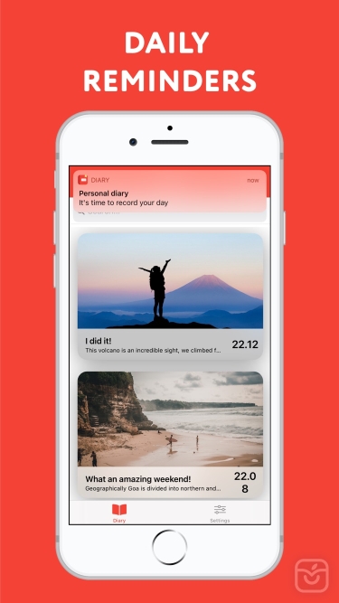 تصاویر Personal diary with password ++
