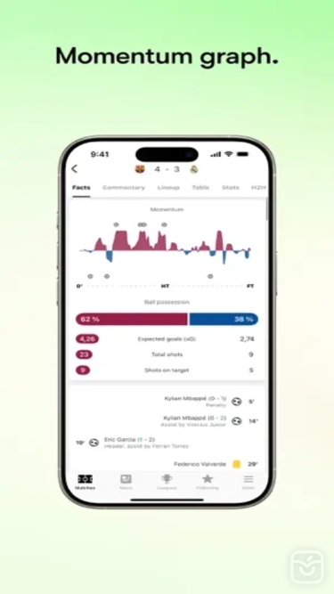 تصاویر FotMob - Soccer Live Scores