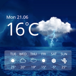 لوگو Weather ..