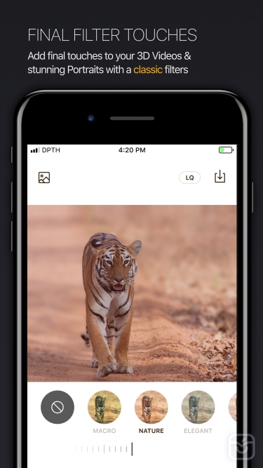 تصاویر DPTH: AI 3d-photo editor ++