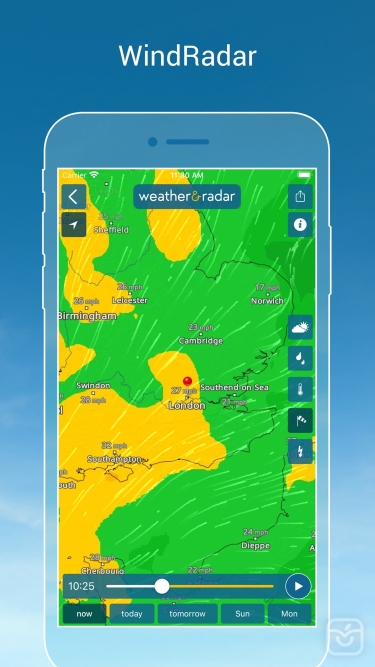 تصاویر Weather & Radar - Storm alerts ++